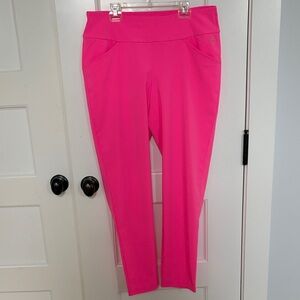 Lilly Pulitzer Vibrant Pink Corso Golf Pants size 10